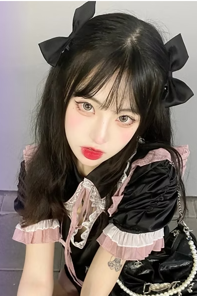 Par de pinzas en Satín