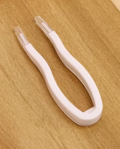 Pinzas + aplicador para lentes de contacto