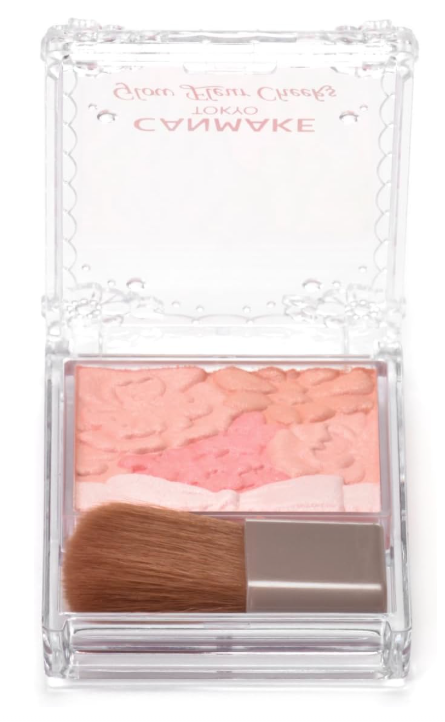 [CANMAKE]  Glow Fleur Cheeks Blush 01 Peach Fleur