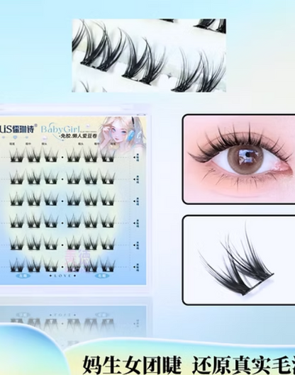 Eyelashes Douyin (Pelo a pelo)