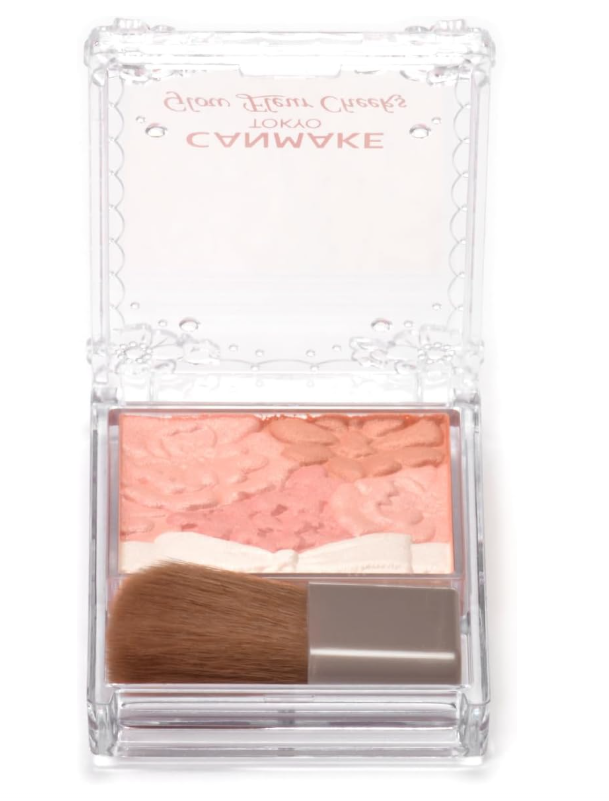 [CANMAKE] Grow Fleur Cheeks Blush 03 Fairy Orange Fleur